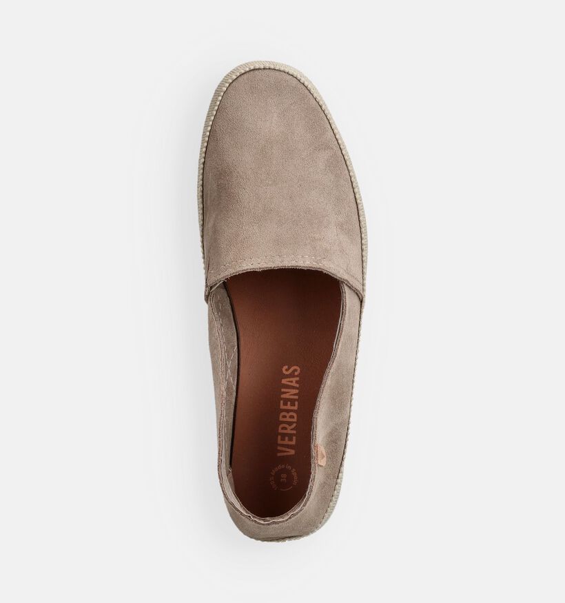 Verbenas Noa Chaussures &agrave; enfiler en Taupe pour femmes (370079)