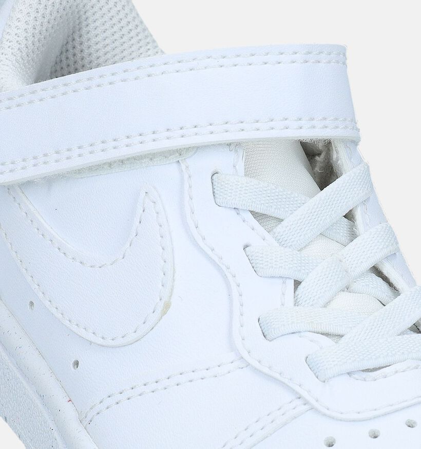 Nike Court Borough Witte Sneakers voor meisjes (347716)