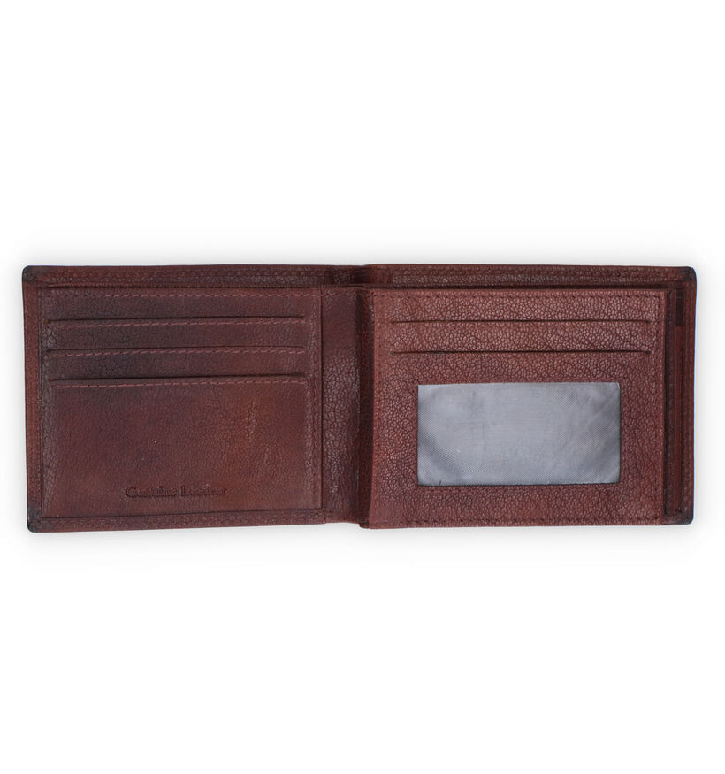 Cloverfield Portefeuille en Cognac pour hommes (342419)