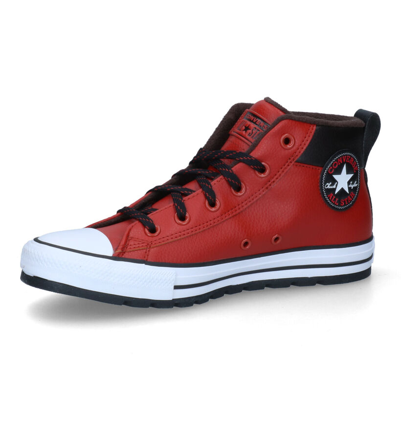 Converse CT All Star Street Lugged Baskets Hautes en Orange pour hommes (312234) - pour semelles orthopédiques