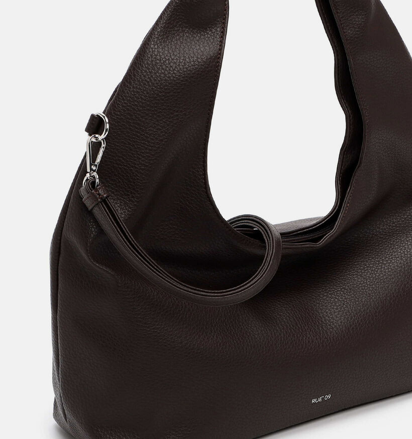 Emily & Noah Sac &agrave; bandouli&egrave;re/Sac port&eacute; crois&eacute; en Brun fonc&eacute; pour femmes (378873)