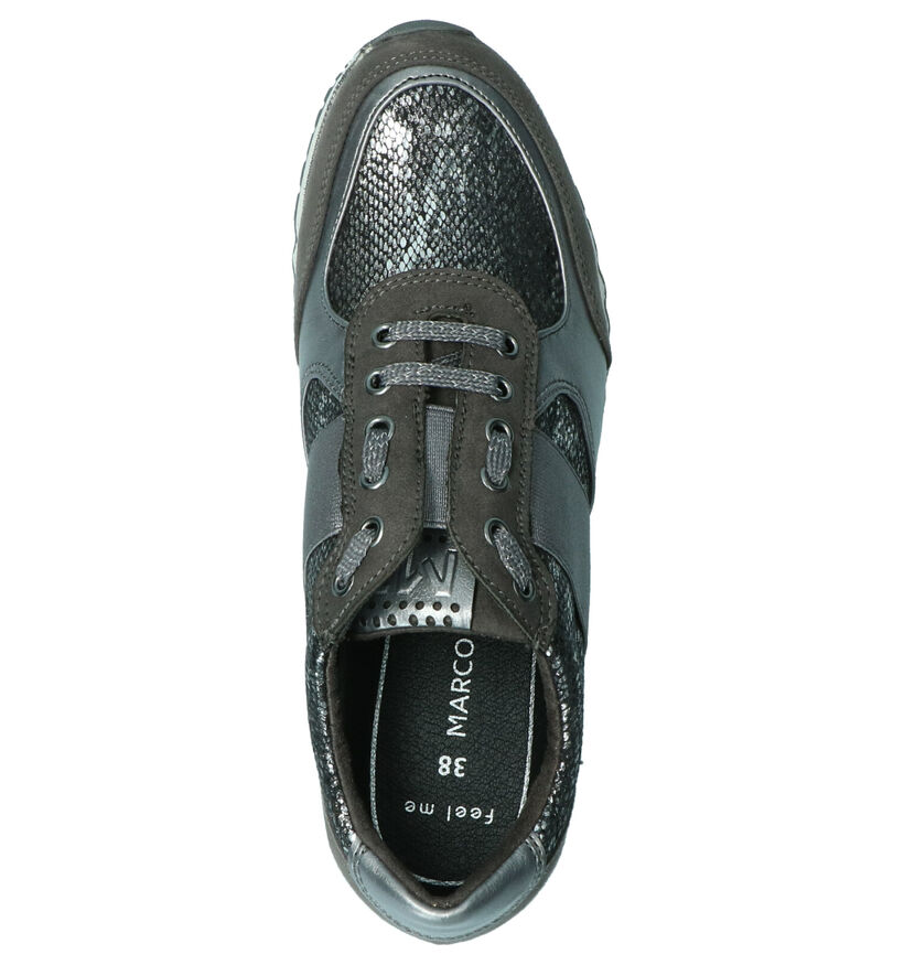 Marco Tozzi Grijze Sneakers in daim (253787)