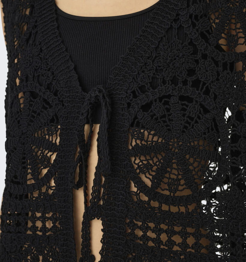 JDY Vic Cardigan sans manches en Noir pour femmes (357350)