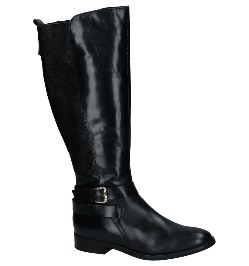 Hampton Bays Zwarte Lange Laarzen in leer (226649)