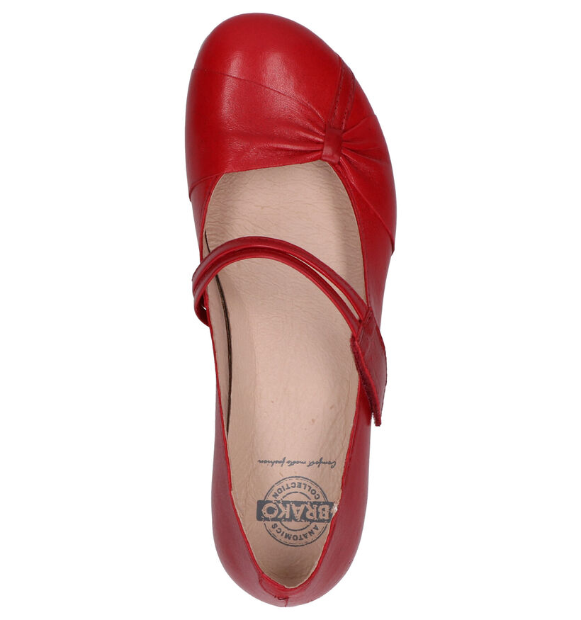 Brako Anatomics Bruine Pumps in leer (272893)