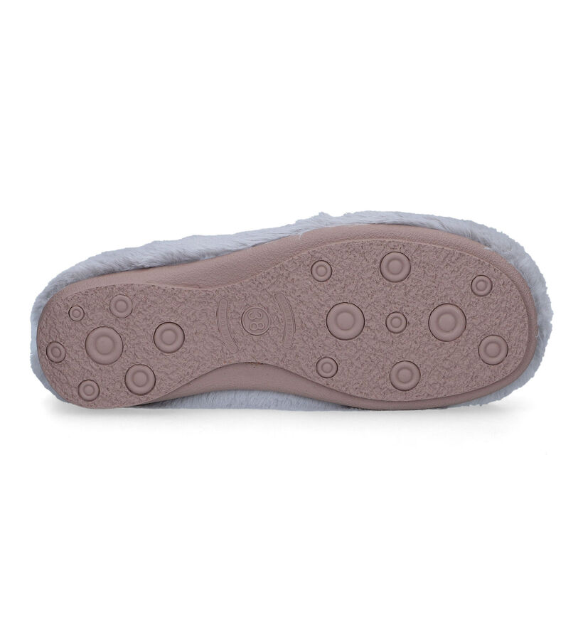 Hush Puppies Garibou Pantoufles en Gris en textile (313721)