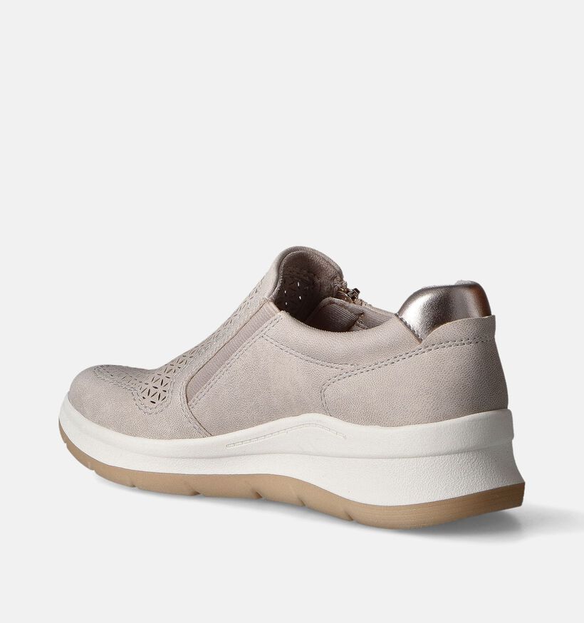Jana Beige Instappers voor dames (351638)