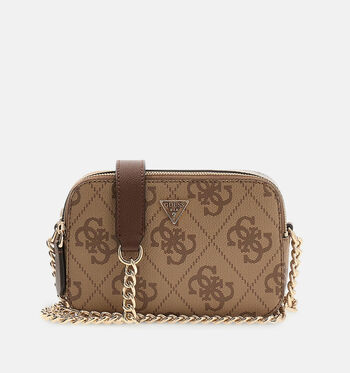 Guess Crossbody tassen Zwart/Bruin