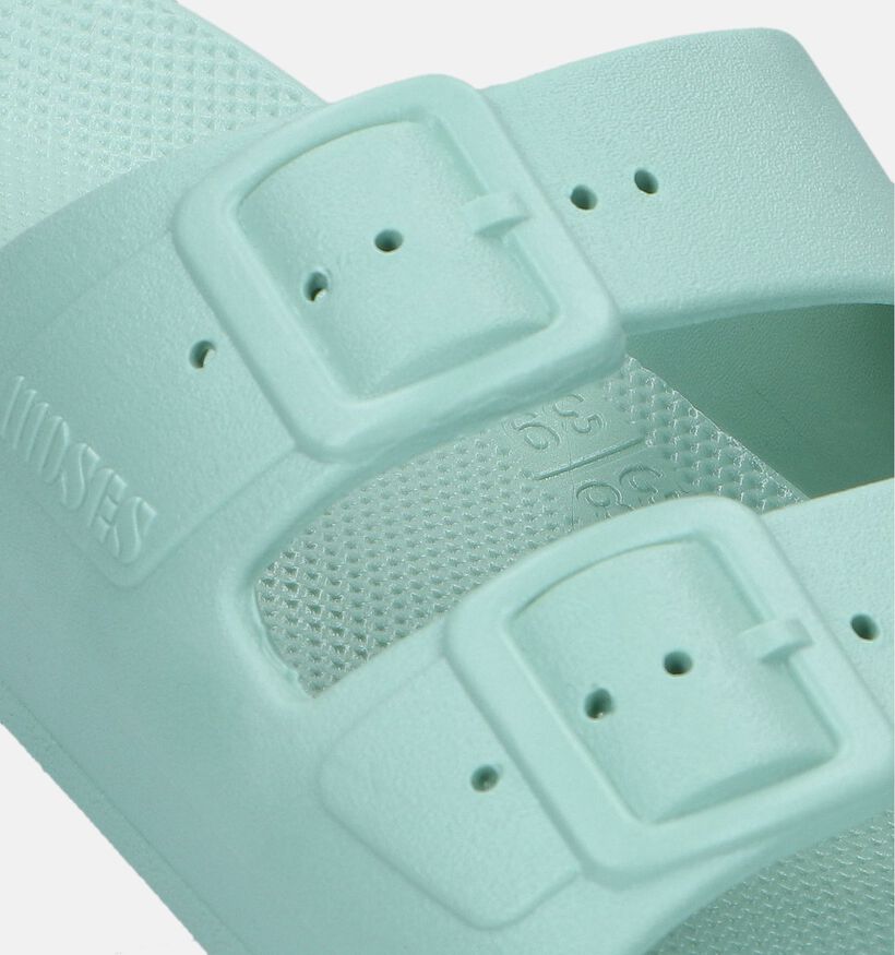 Freedom Moses Basic Nu-pieds en Vert pour femmes (340277)