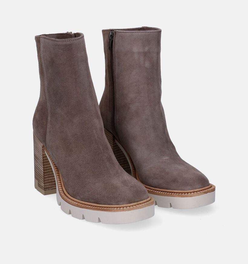 Signatur Taupe Laarzen voor dames (308205)