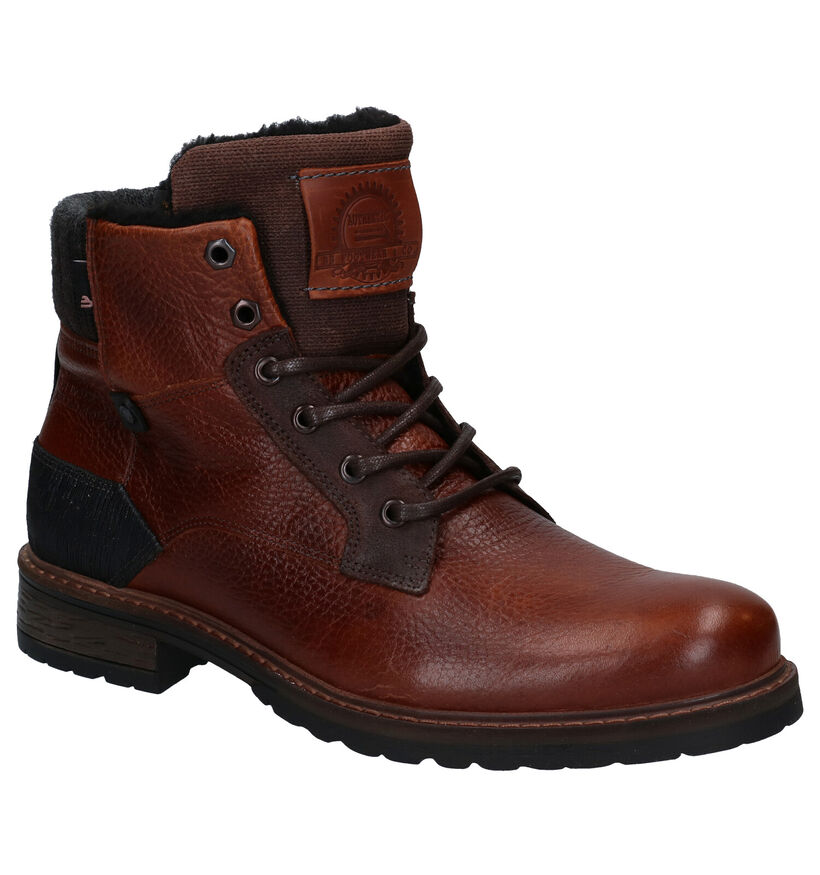 Bullboxer Bottines en Cognac en cuir (276992)