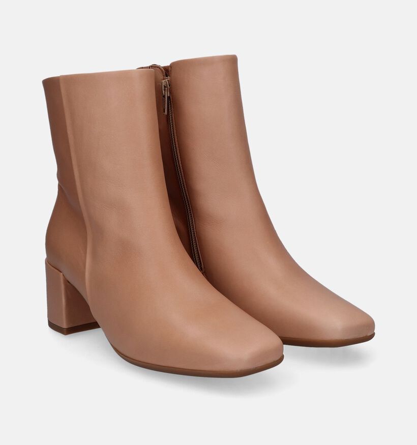 Comfort Bottines à talons en Camel pour femmes (315249)