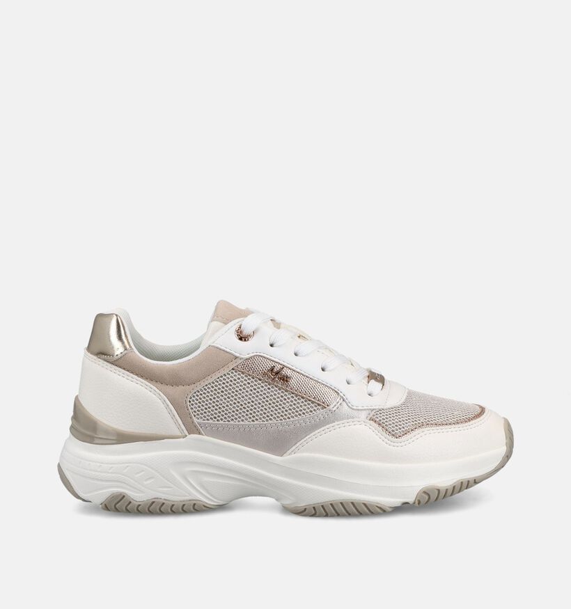 Mexx Radja Witte Geklede Sneakers voor dames (367248) - geschikt voor steunzolen