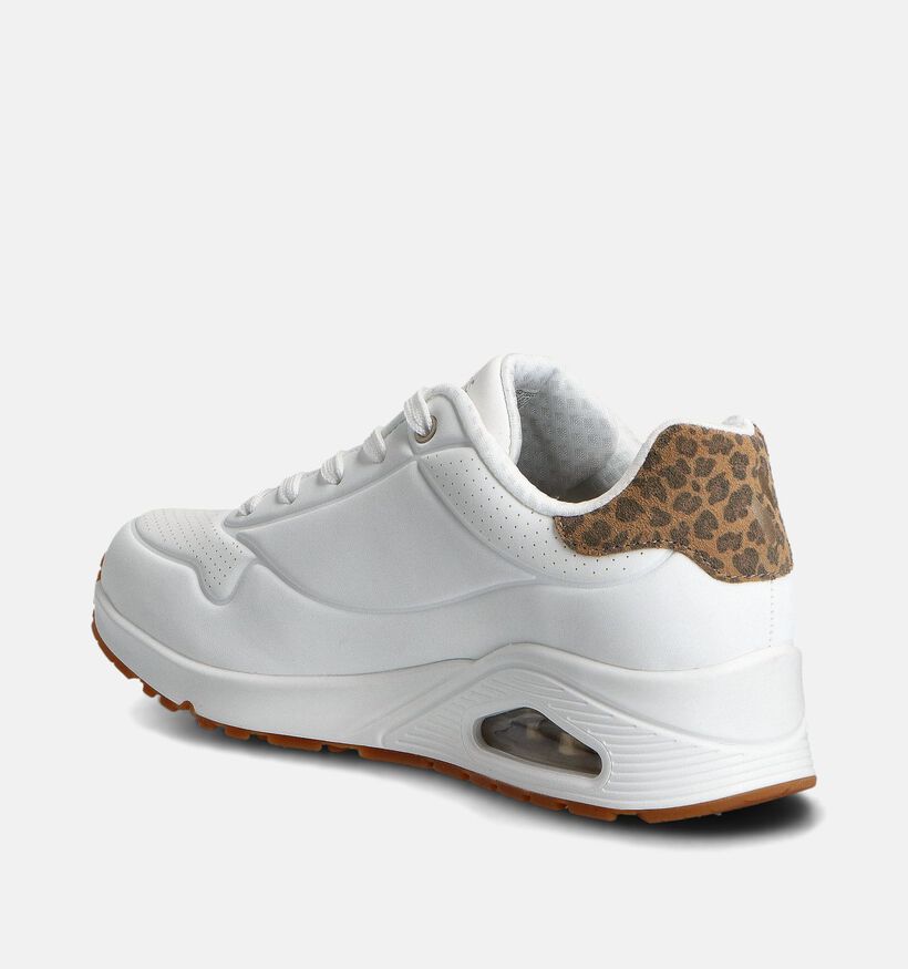 Skechers Uno Jungle Nite Baskets en Blanc pour femmes (360906)