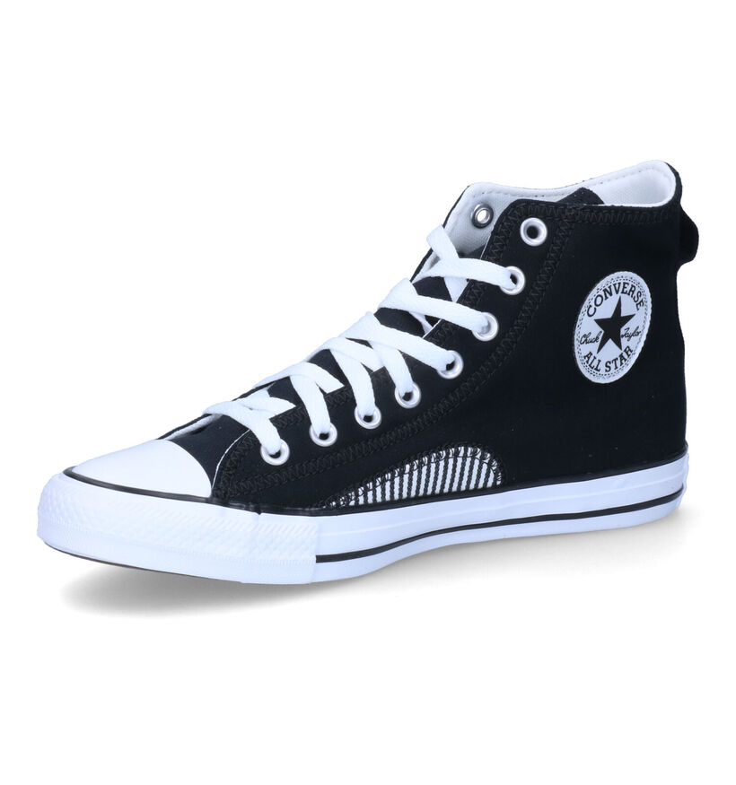 Converse Chuck Taylor AS Baskets en Noir pour hommes (309949)