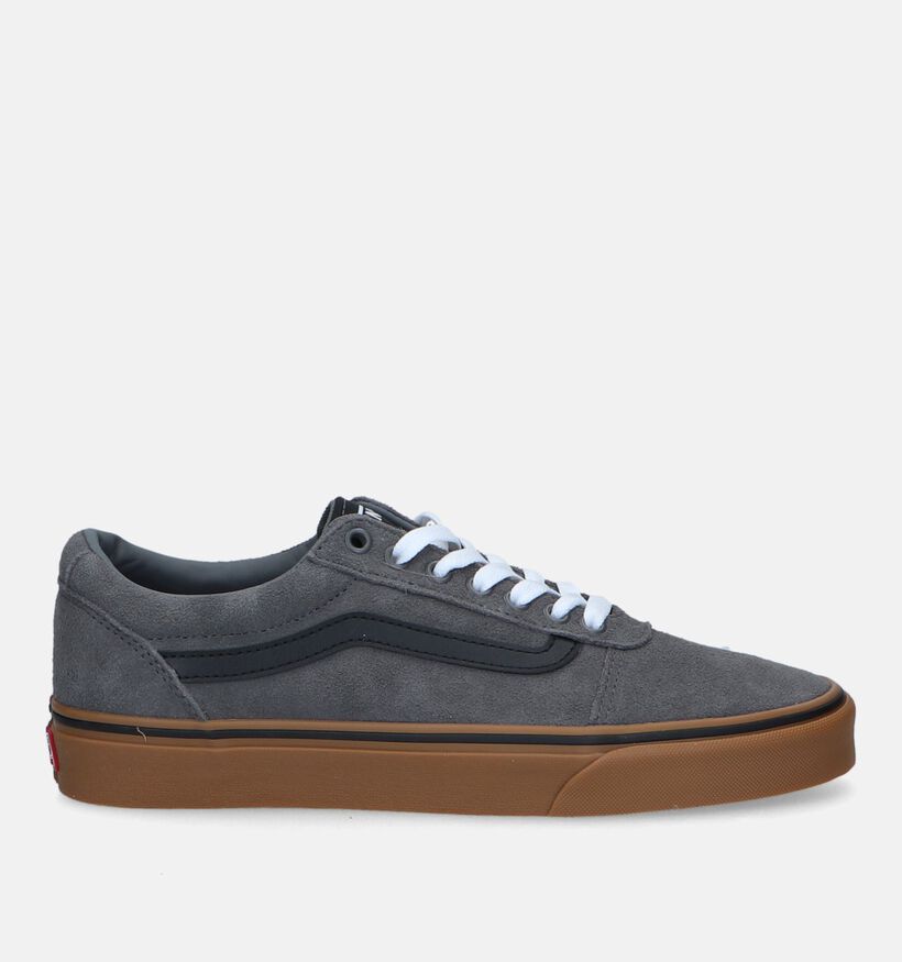 Vans Ward Baskets de skate en Gris pour hommes (328148)