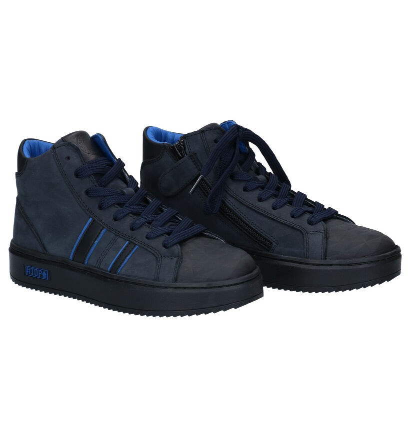 Hampton Bays Chaussures hautes en Bleu foncé pour garçons (296025) - pour semelles orthopédiques