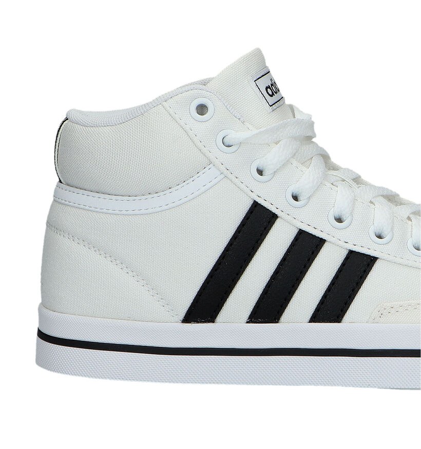 adidas Retrovulc Mid Baskets en Blanc pour femmes (324486) - pour semelles orthopédiques