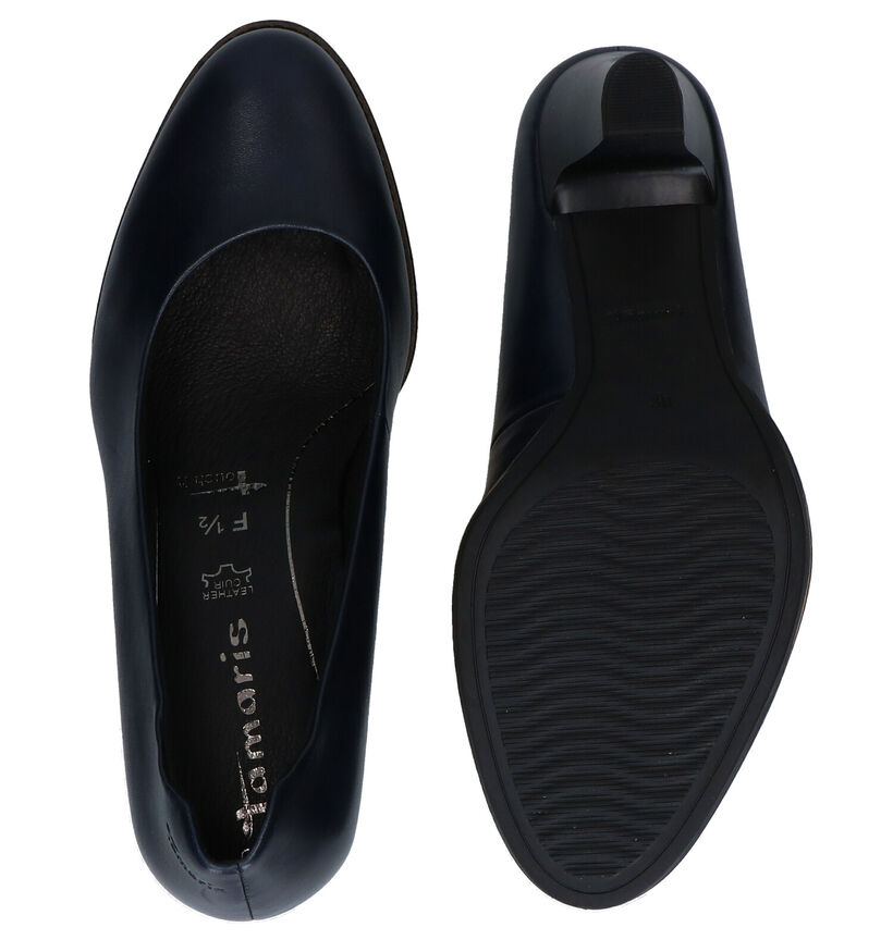 Tamaris TOUCH it Blauwe Pumps in nubuck (280727)