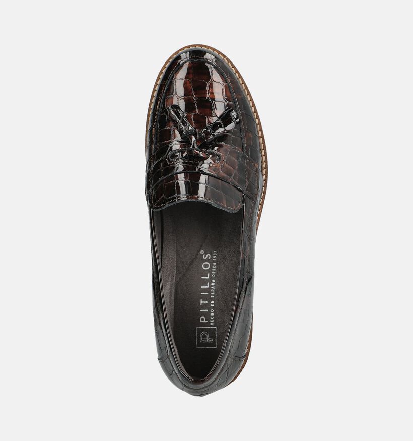 Pitillos Bruine Loafers voor dames (379729) - geschikt voor steunzolen