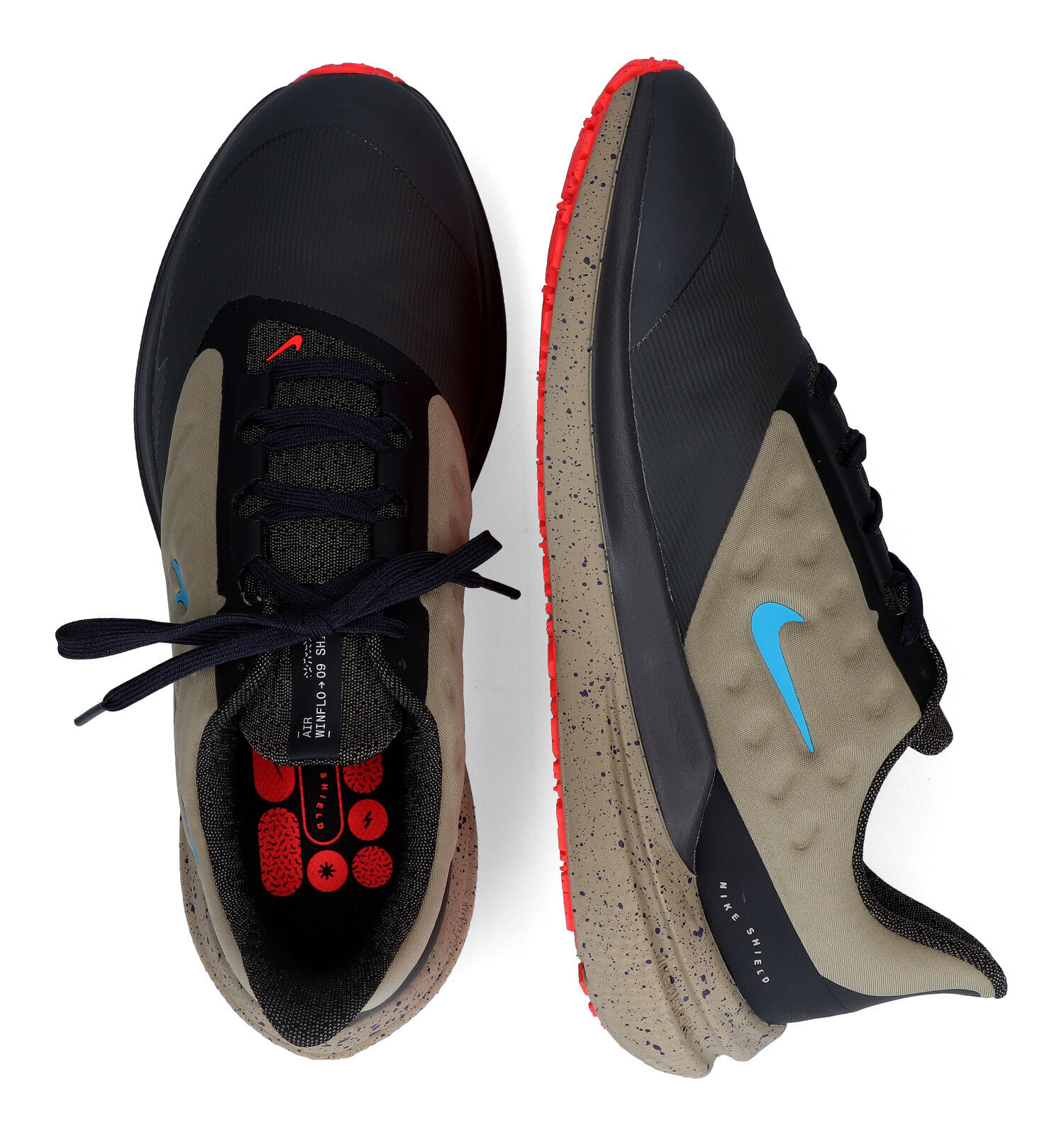 Nike Air Winflo 9 Shield Grijze Sneakers Heren Sneakers Online