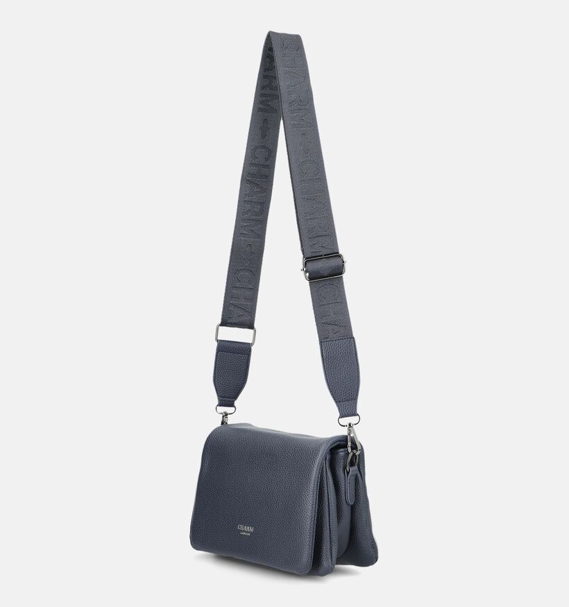 Charm London Pentonville Donkerblauwe Crossbodytas voor dames (374414)
