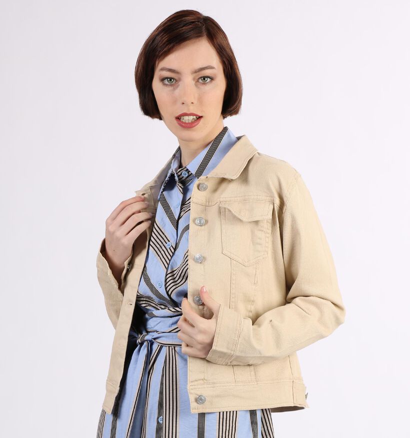 Millenium Witte Jeansjas (299208)