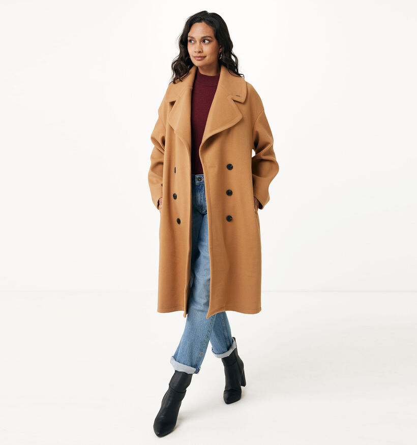 Mexx Manteau long en Bordeaux pour femmes (331530)
