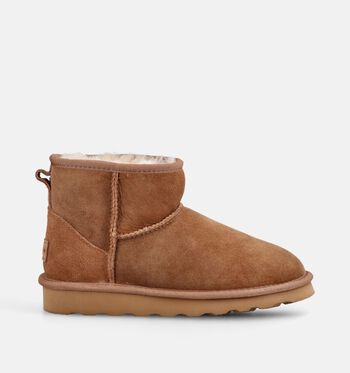 Laurent David Boots Marron/Taupe