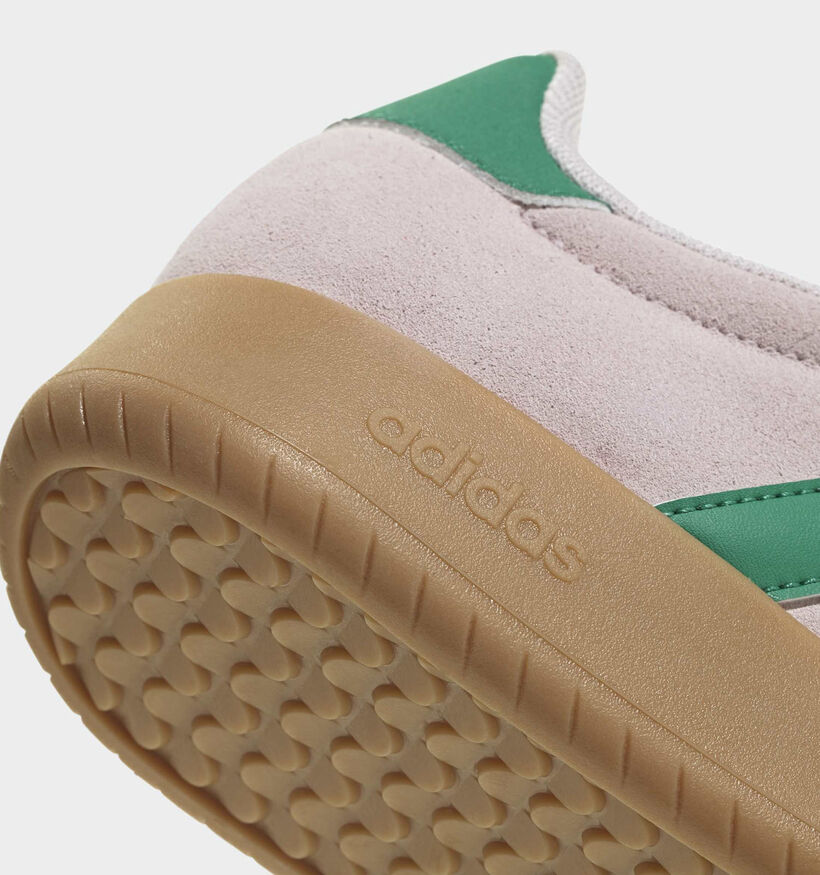 adidas Barreda Lichtroze/Groene Sneakers voor dames (372849)