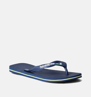 Havaianas Slippers Zwart/Blauw/Groen