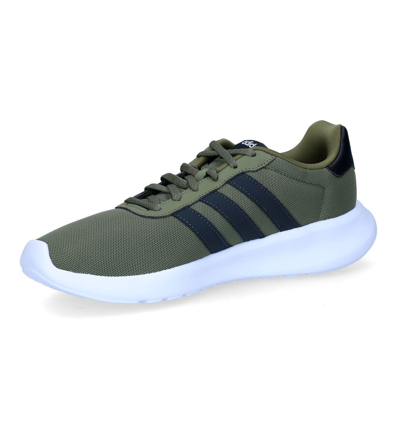 adidas Lite Racer Baskets en Noir en textile (308510)