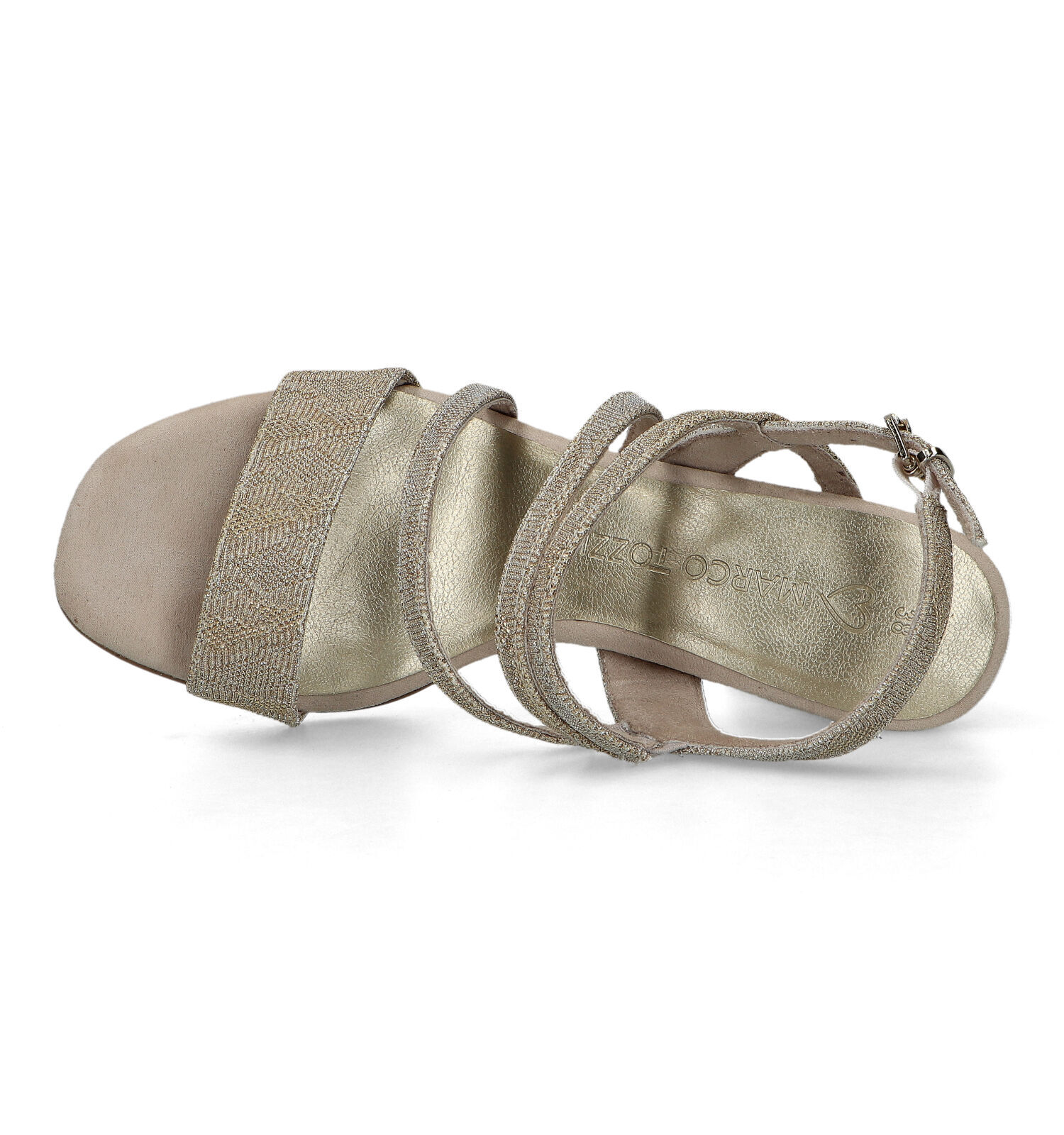 Marco tozzi sandalen goud clearance