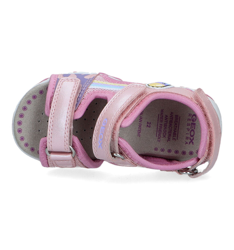 Geox Flaffee Roze Sandalen in kunstleer (326583)