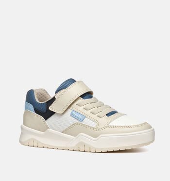 Geox Respira Chaussures plates Noir/Beige/Bleu/Vert