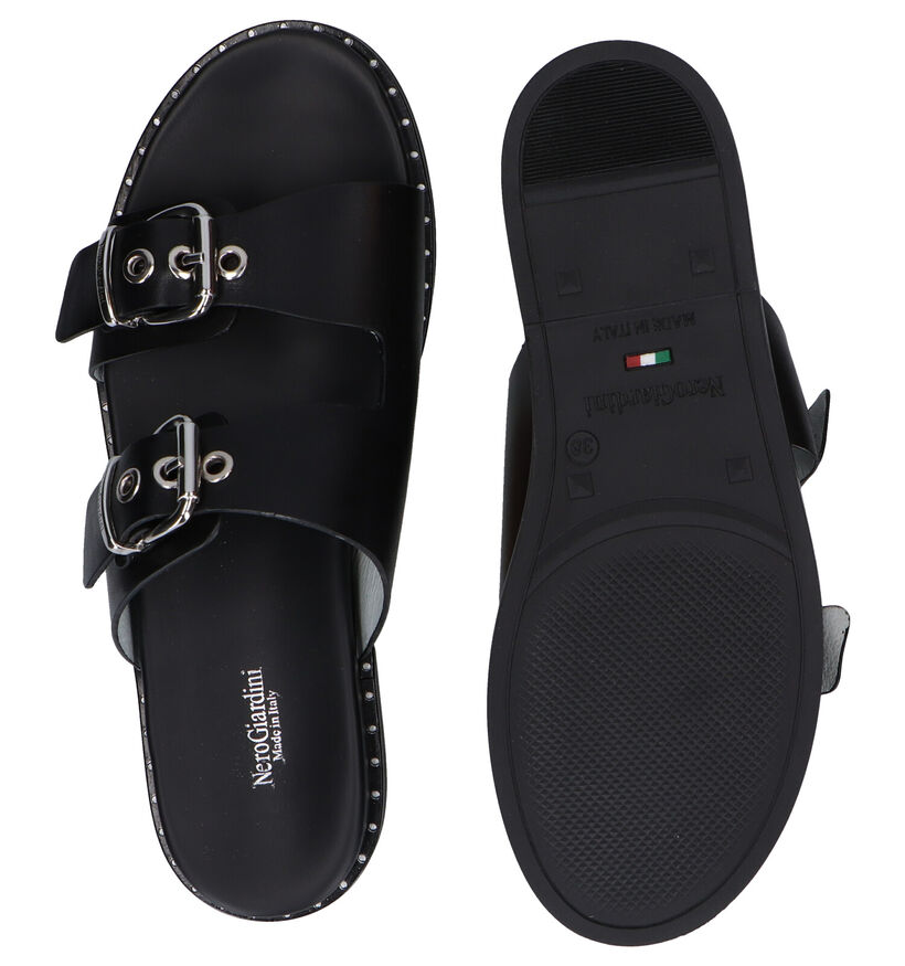 NeroGiardini Zwarte Slippers voor dames (290034)