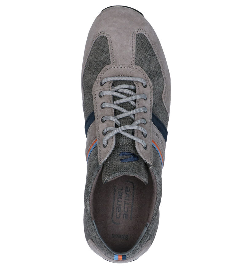 Camel Active Chaussures basses en Gris foncé en nubuck (271301)