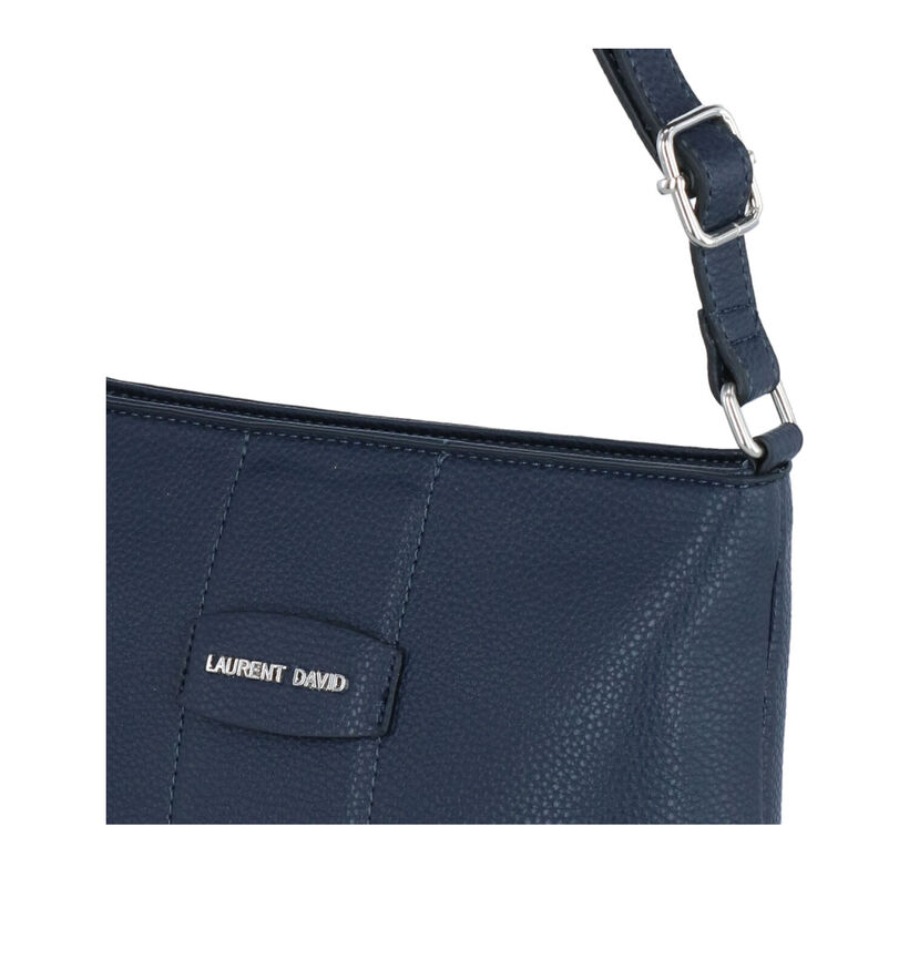 Laurent David Maura Blauwe Crossbody Tas in kunstleer (302364)