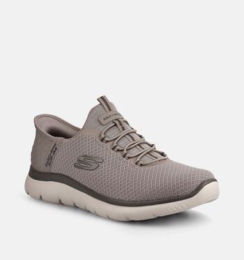 Skechers Hands Free Slip-ins Low Baskets Noir/Taupe