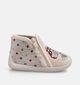 Milo & Mila Graff Pantoufles pour b&eacute;b&eacute; en Ecru pour filles (381102) - pour semelles orthop&eacute;diques