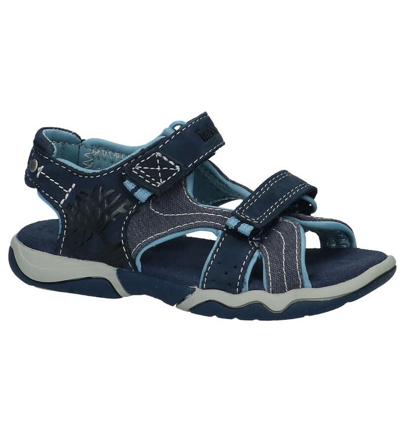 Donkerblauwe Sandalen Timberland Park Hopper in stof (244301)