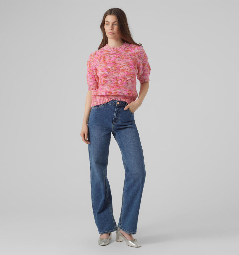 Vero Moda Maddi Pull en Bleu pour femmes (335321)