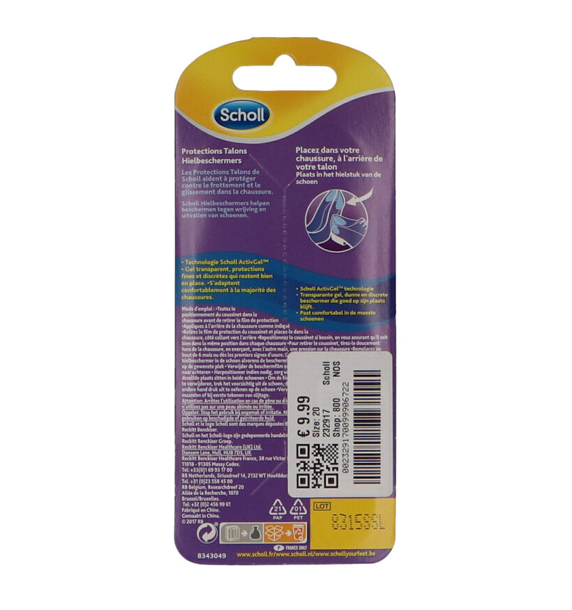 Scholl GelActiv Party Feet Hielbeschermer voor dames (232917)