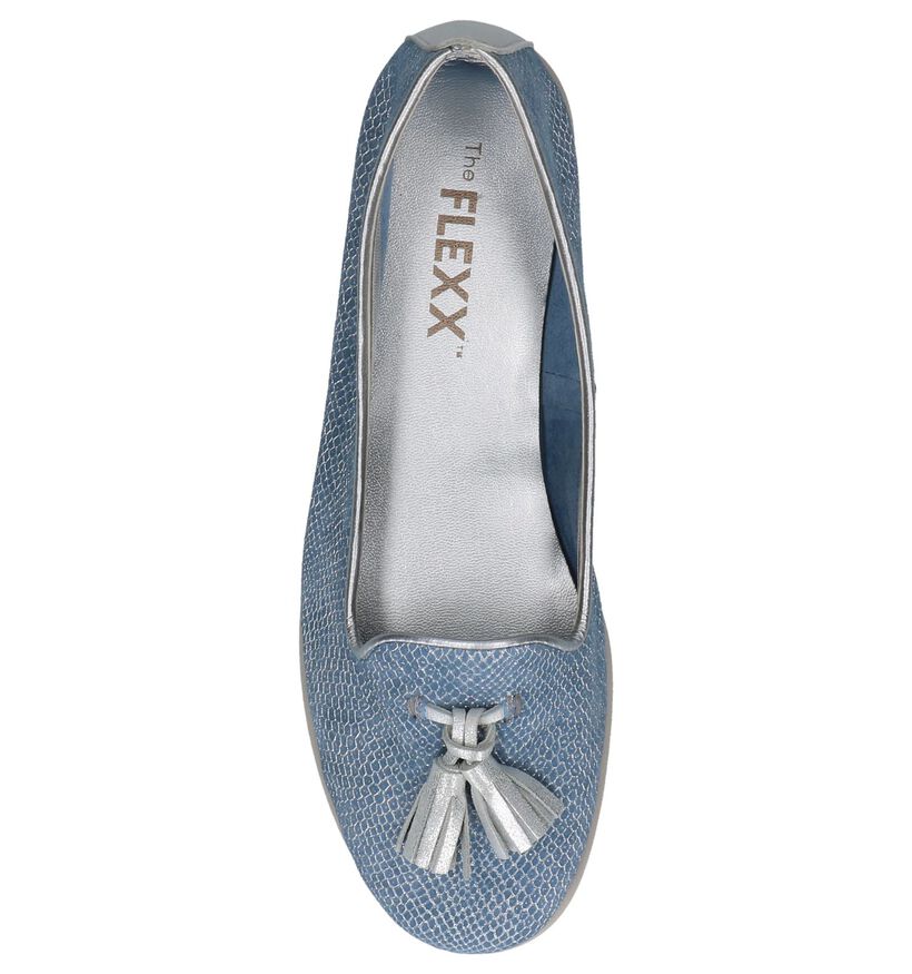 Lichtblauwe Loafers The Flexx, , pdp