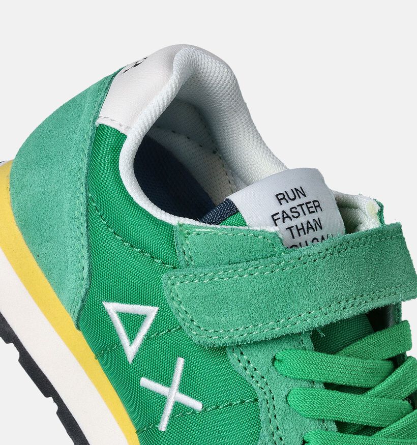 Sun68 Tom Solid Sneakers Groen voor meisjes, jongens (352443)