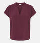 JDY Lion Life Bordeaux Blouse voor dames (378334)