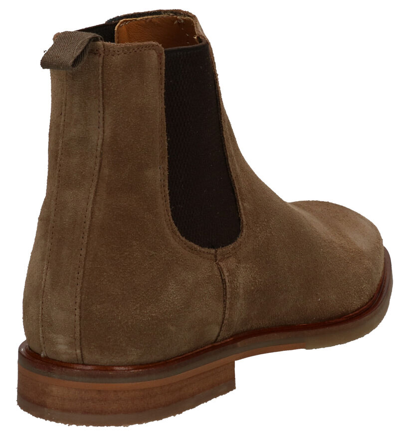 Bullboxer Bruine Chelsea Boots voor heren (312624) - geschikt voor steunzolen