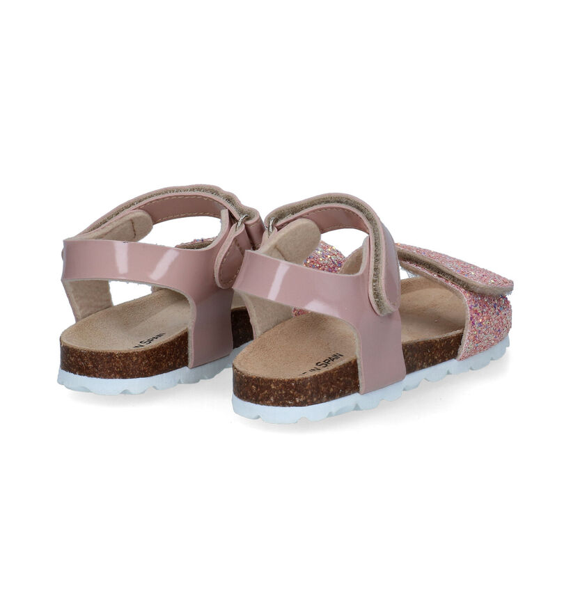 Made in Spain Sandales en Rose en simili cuir (309012)