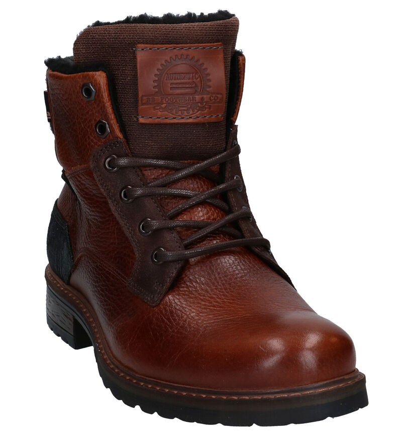 Bullboxer Cognac Boots in leer (276992)