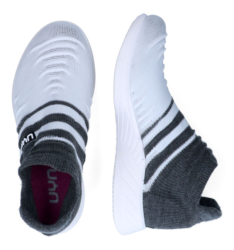 UYN X-Cross Baskets en Gris pour femmes (303138) - pour semelles orthopédiques